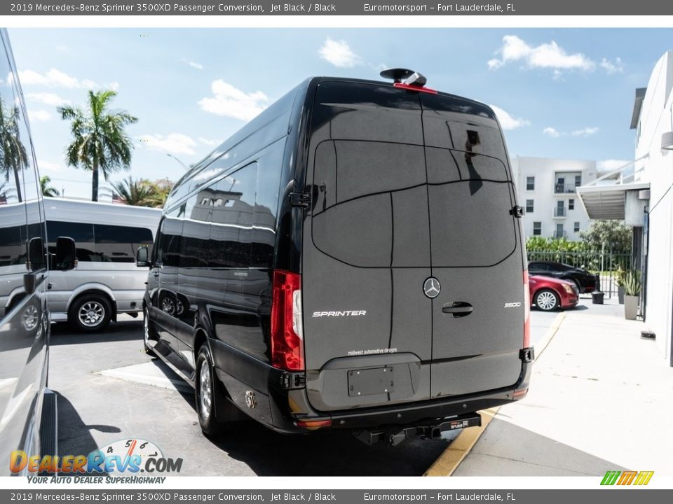 2019 Mercedes-Benz Sprinter 3500XD Passenger Conversion Jet Black / Black Photo #11