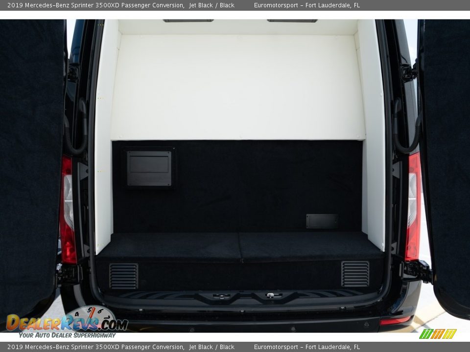 2019 Mercedes-Benz Sprinter 3500XD Passenger Conversion Jet Black / Black Photo #13