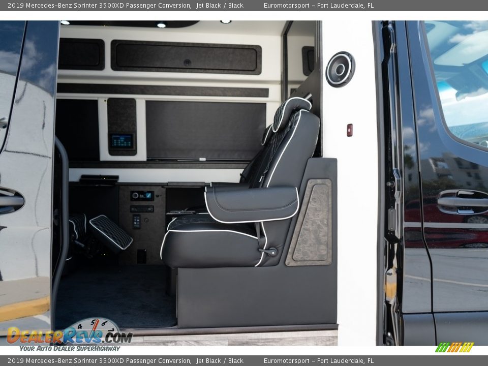 2019 Mercedes-Benz Sprinter 3500XD Passenger Conversion Jet Black / Black Photo #14