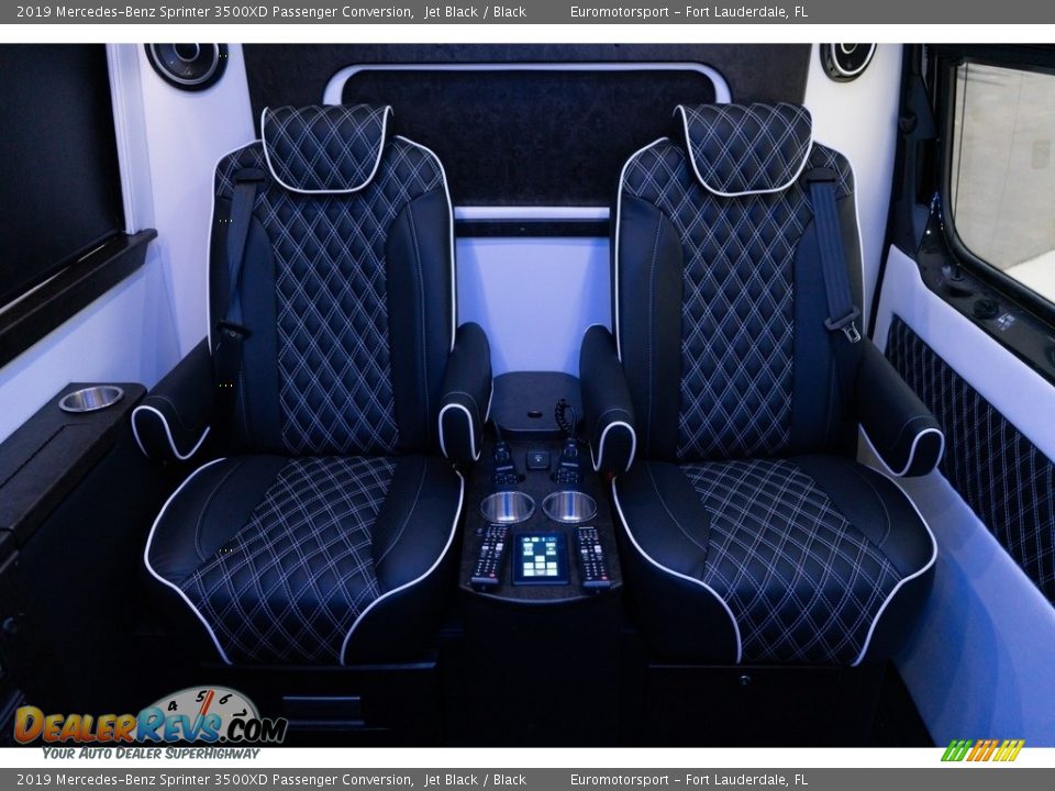 Front Seat of 2019 Mercedes-Benz Sprinter 3500XD Passenger Conversion Photo #16