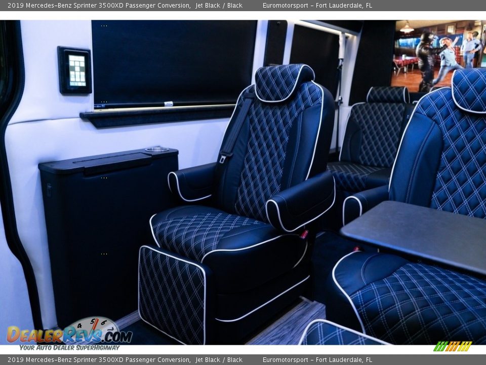 Rear Seat of 2019 Mercedes-Benz Sprinter 3500XD Passenger Conversion Photo #17