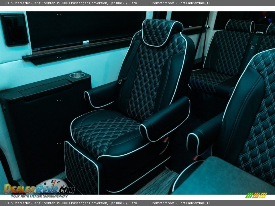 2019 Mercedes-Benz Sprinter 3500XD Passenger Conversion Jet Black / Black Photo #19