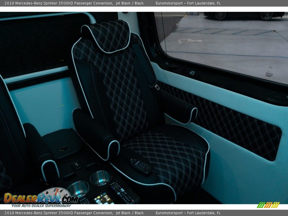 2019 Mercedes-Benz Sprinter 3500XD Passenger Conversion Jet Black / Black Photo #20