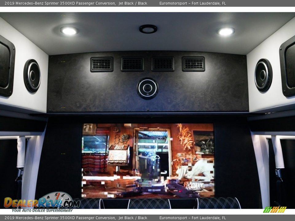 Entertainment System of 2019 Mercedes-Benz Sprinter 3500XD Passenger Conversion Photo #21