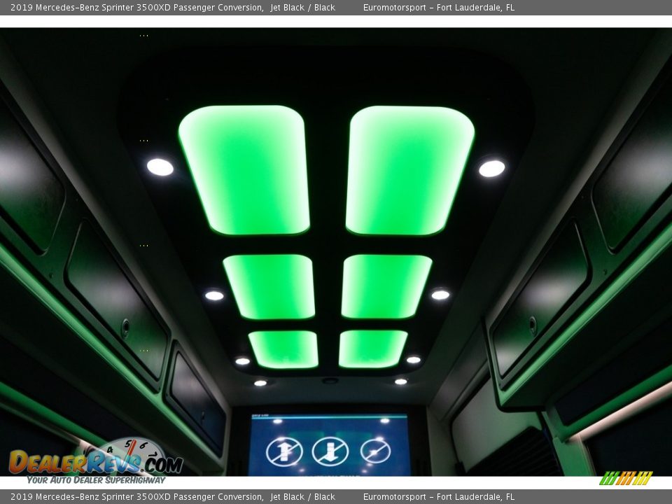 2019 Mercedes-Benz Sprinter 3500XD Passenger Conversion Jet Black / Black Photo #23