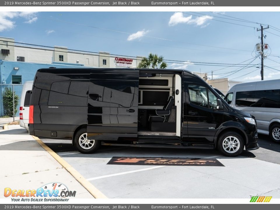 2019 Mercedes-Benz Sprinter 3500XD Passenger Conversion Jet Black / Black Photo #25