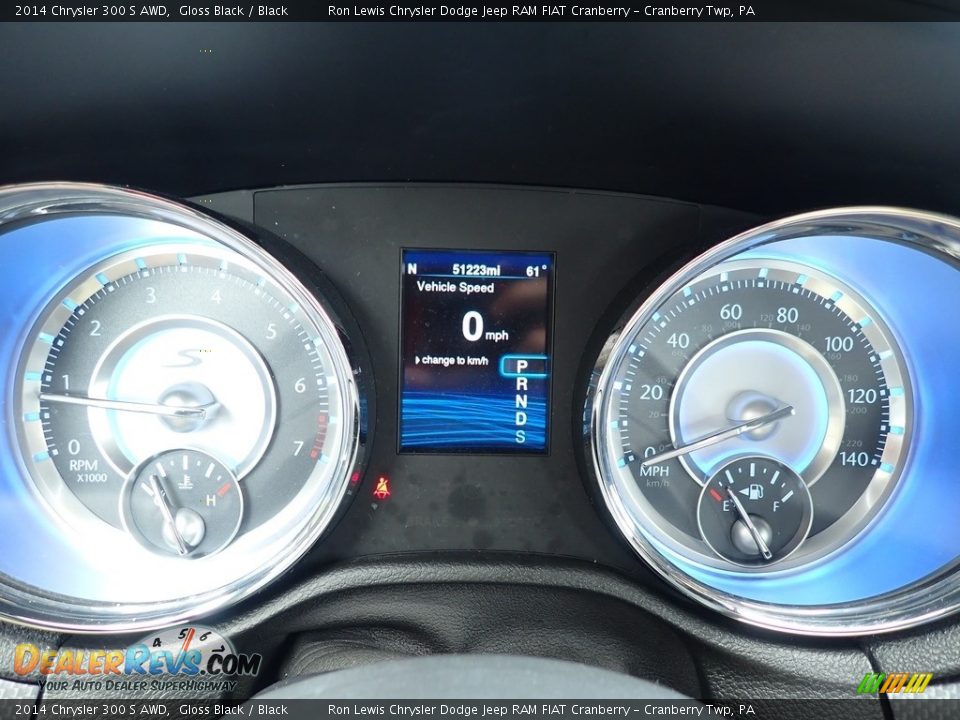 2014 Chrysler 300 S AWD Gauges Photo #17