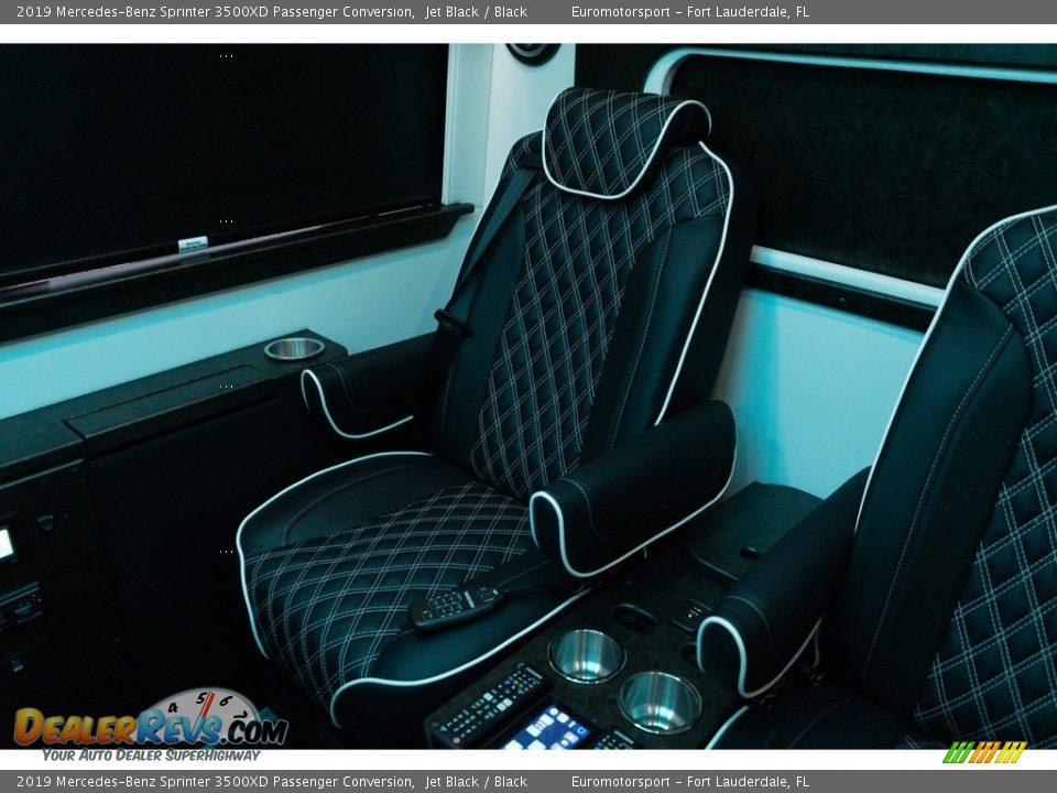 2019 Mercedes-Benz Sprinter 3500XD Passenger Conversion Jet Black / Black Photo #27