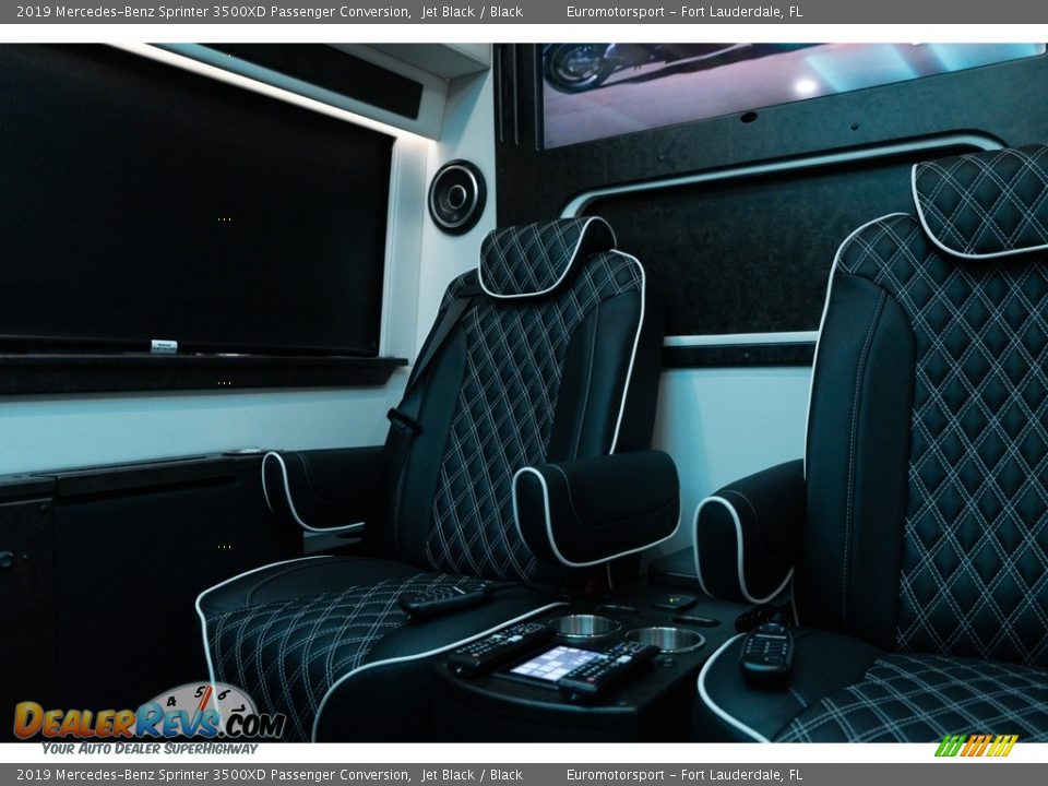 2019 Mercedes-Benz Sprinter 3500XD Passenger Conversion Jet Black / Black Photo #28