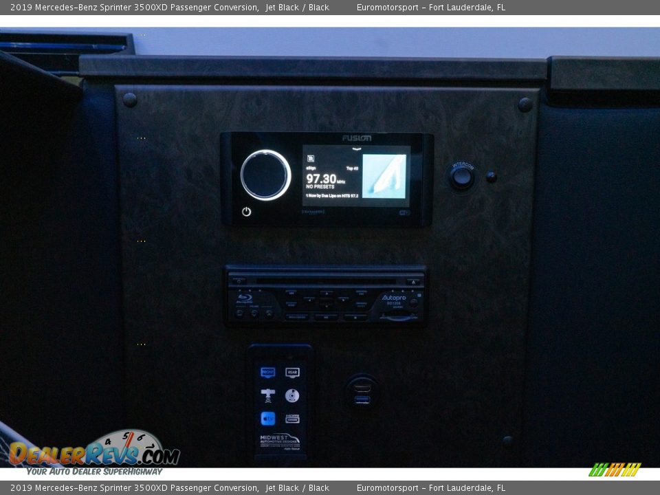2019 Mercedes-Benz Sprinter 3500XD Passenger Conversion Jet Black / Black Photo #32