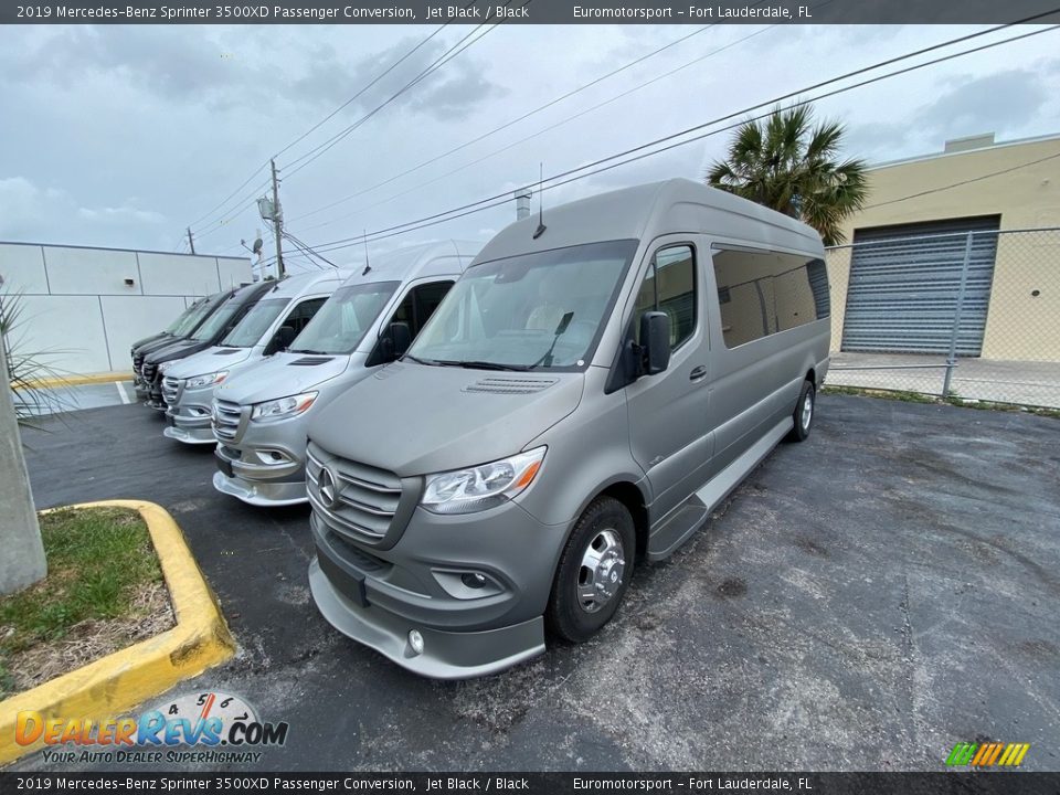 2019 Mercedes-Benz Sprinter 3500XD Passenger Conversion Jet Black / Black Photo #39