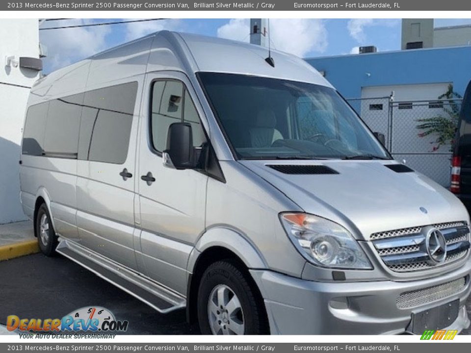 Front 3/4 View of 2013 Mercedes-Benz Sprinter 2500 Passenger Conversion Van Photo #1