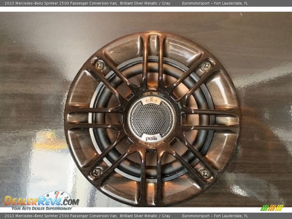 2013 Mercedes-Benz Sprinter 2500 Passenger Conversion Van Brilliant Silver Metallic / Gray Photo #12