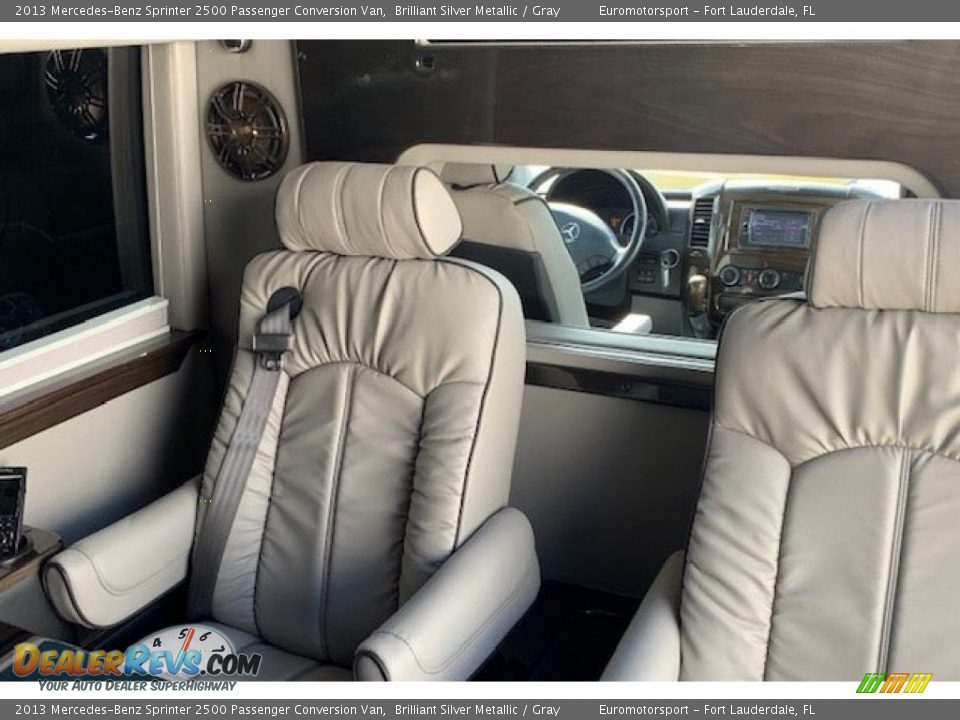 Rear Seat of 2013 Mercedes-Benz Sprinter 2500 Passenger Conversion Van Photo #19