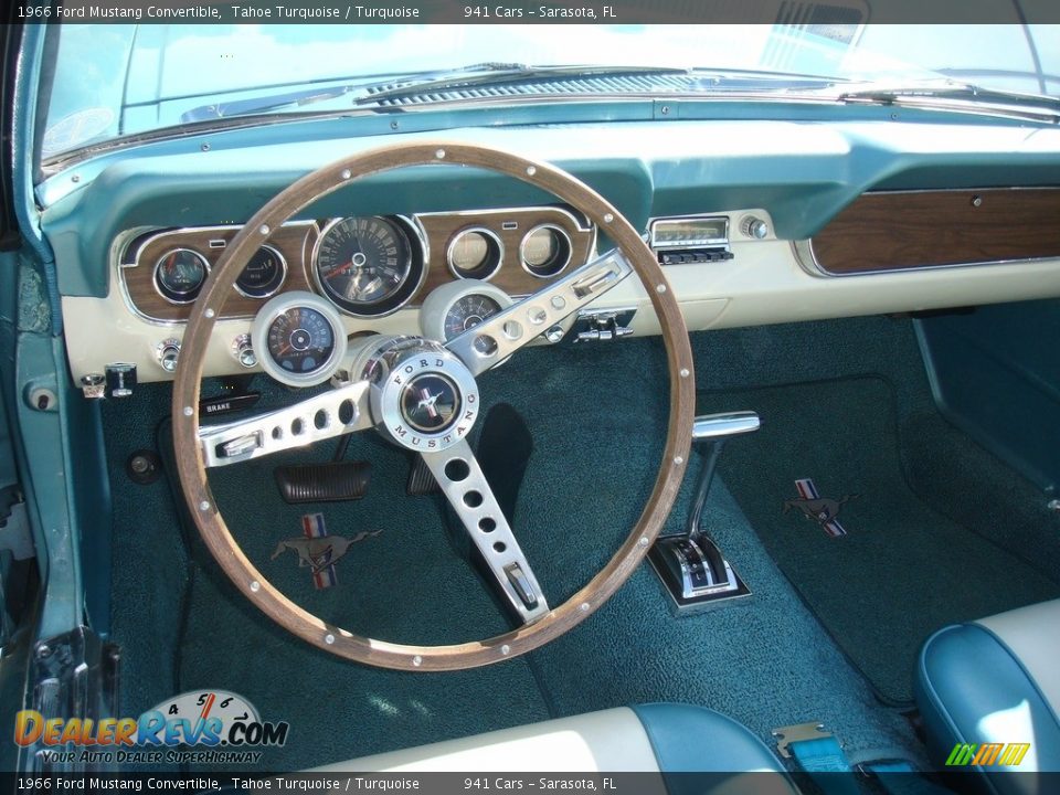 Dashboard of 1966 Ford Mustang Convertible Photo #12
