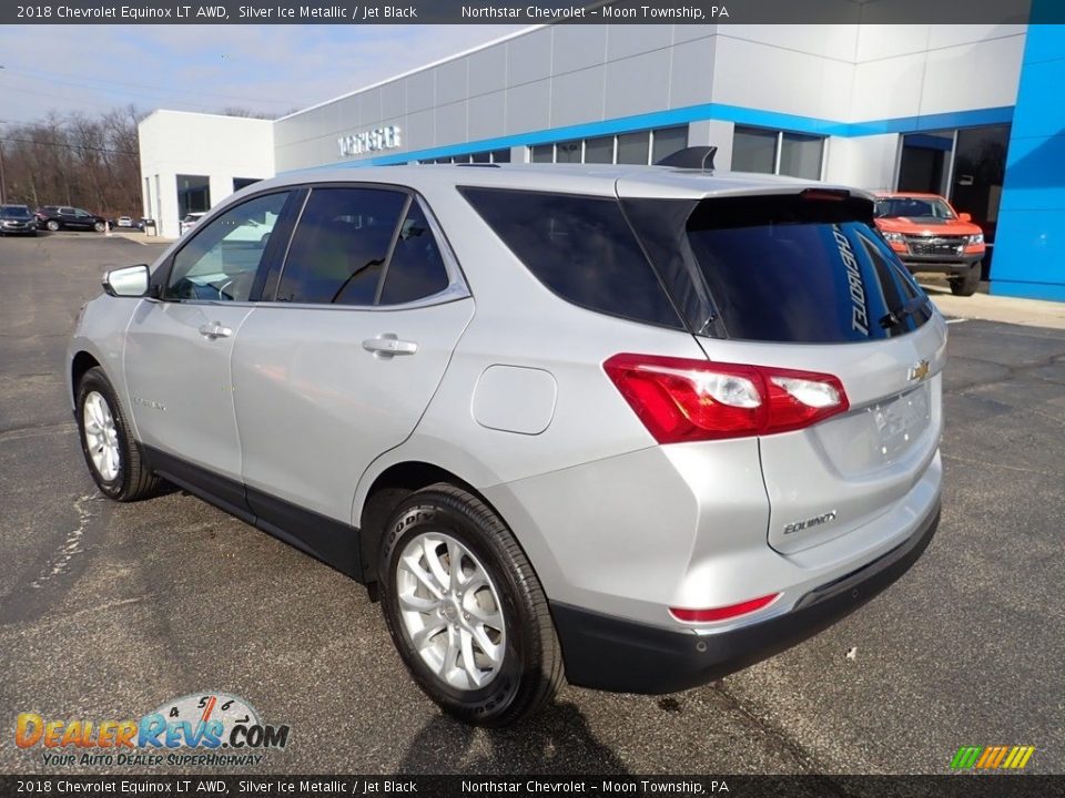 2018 Chevrolet Equinox LT AWD Silver Ice Metallic / Jet Black Photo #4