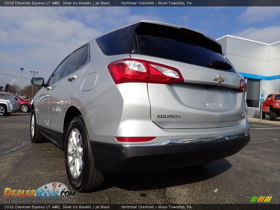2018 Chevrolet Equinox LT AWD Silver Ice Metallic / Jet Black Photo #5