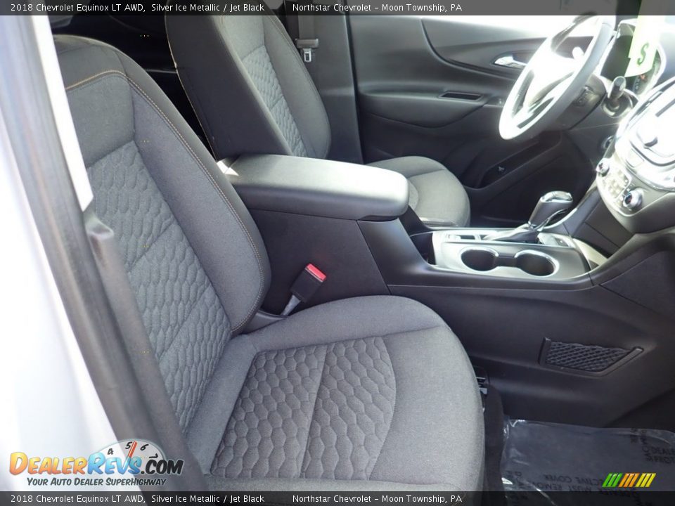 2018 Chevrolet Equinox LT AWD Silver Ice Metallic / Jet Black Photo #15
