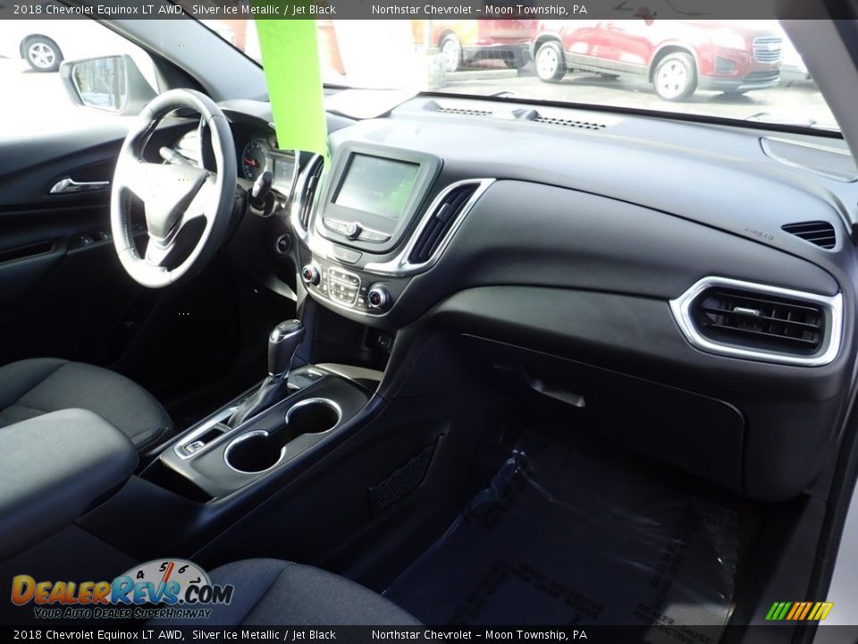 2018 Chevrolet Equinox LT AWD Silver Ice Metallic / Jet Black Photo #16