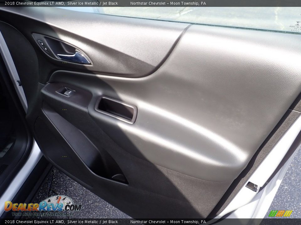 2018 Chevrolet Equinox LT AWD Silver Ice Metallic / Jet Black Photo #17