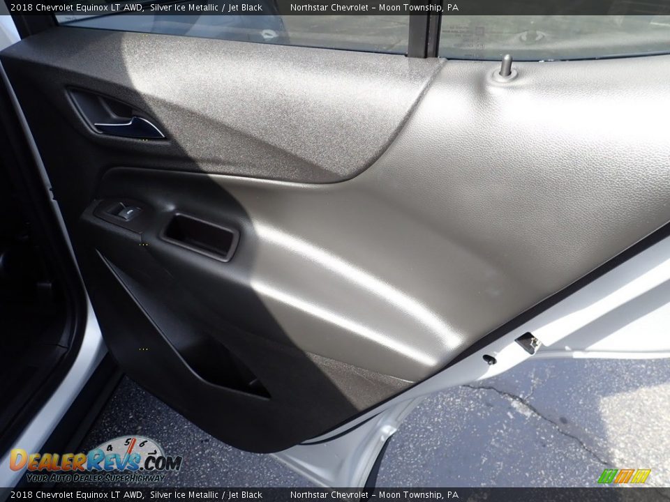 2018 Chevrolet Equinox LT AWD Silver Ice Metallic / Jet Black Photo #19