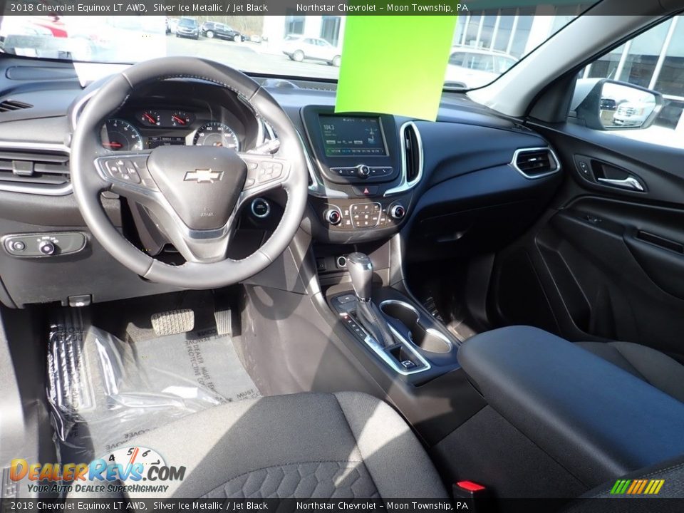 2018 Chevrolet Equinox LT AWD Silver Ice Metallic / Jet Black Photo #22