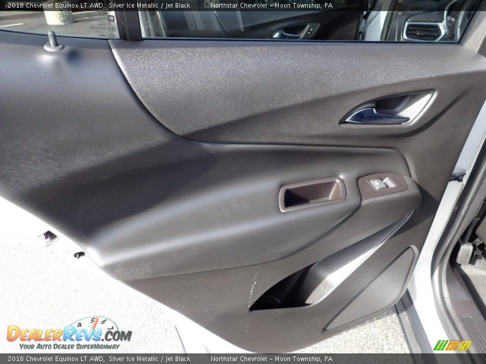 2018 Chevrolet Equinox LT AWD Silver Ice Metallic / Jet Black Photo #23