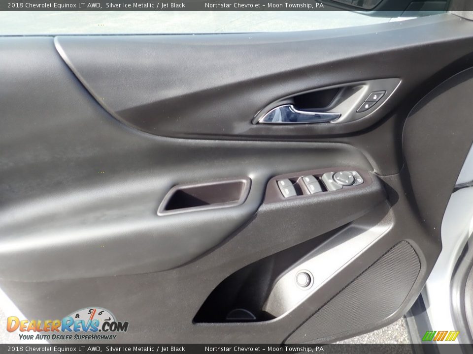 2018 Chevrolet Equinox LT AWD Silver Ice Metallic / Jet Black Photo #24