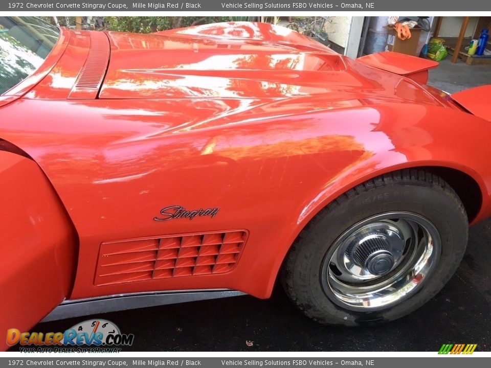 1972 Chevrolet Corvette Stingray Coupe Mille Miglia Red / Black Photo #3