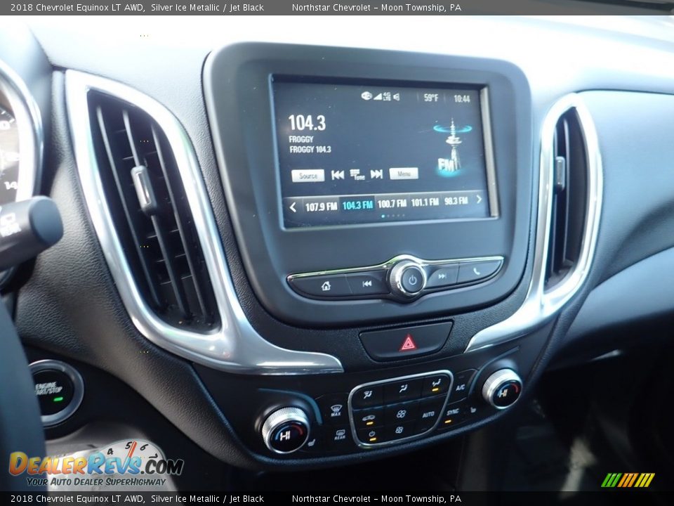 2018 Chevrolet Equinox LT AWD Silver Ice Metallic / Jet Black Photo #27
