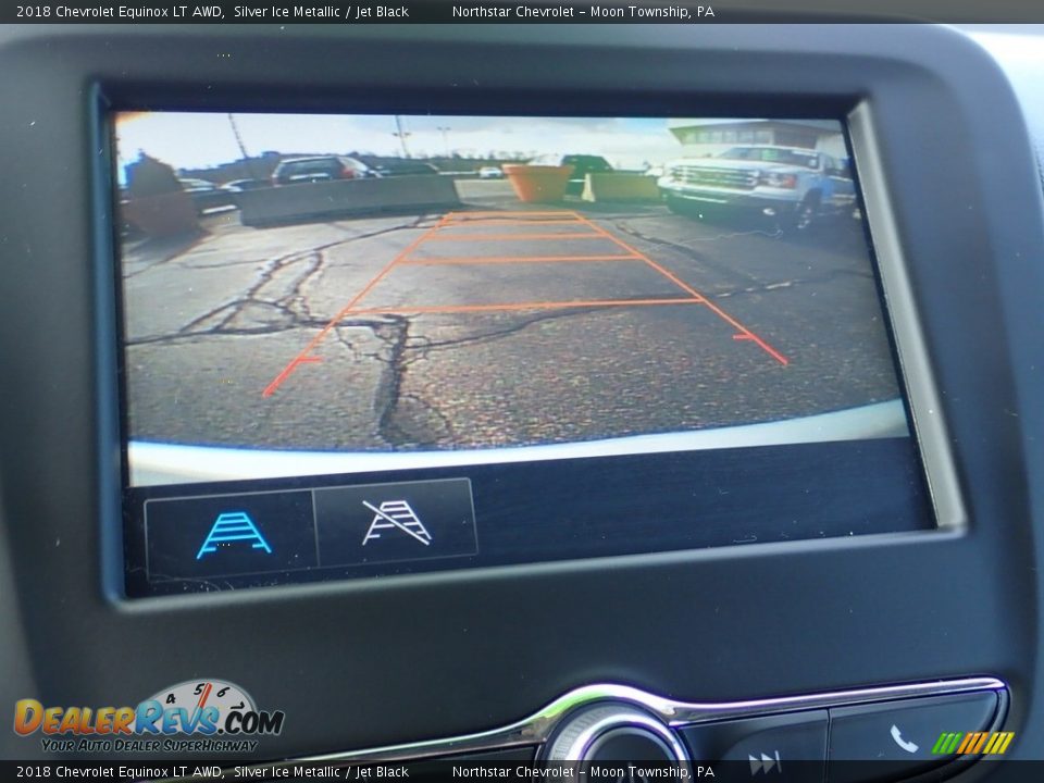 2018 Chevrolet Equinox LT AWD Silver Ice Metallic / Jet Black Photo #30