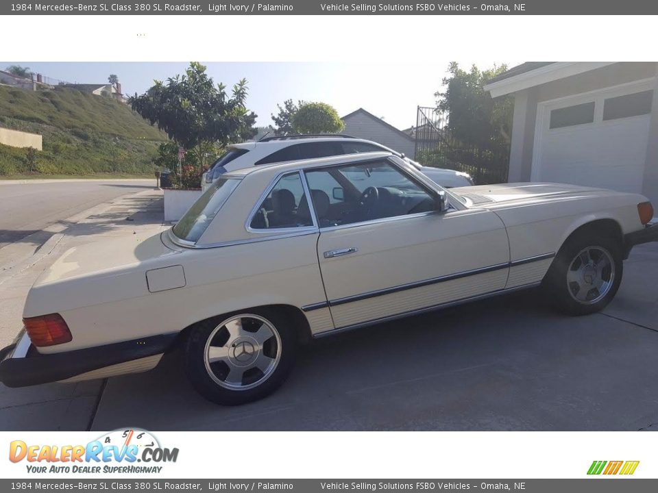 1984 Mercedes-Benz SL Class 380 SL Roadster Light Ivory / Palamino Photo #6