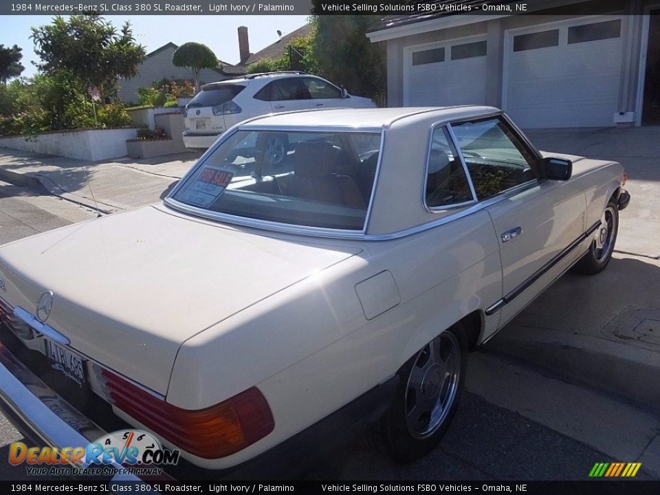 1984 Mercedes-Benz SL Class 380 SL Roadster Light Ivory / Palamino Photo #10