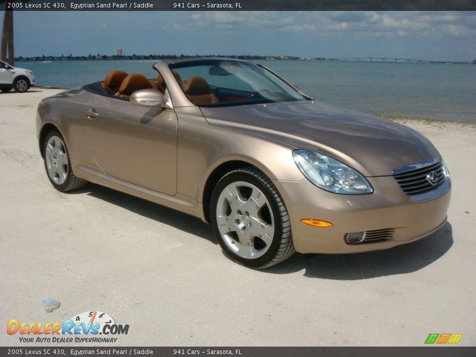 2005 Lexus SC 430 Egyptian Sand Pearl / Saddle Photo #1