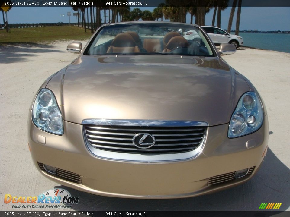 2005 Lexus SC 430 Egyptian Sand Pearl / Saddle Photo #2