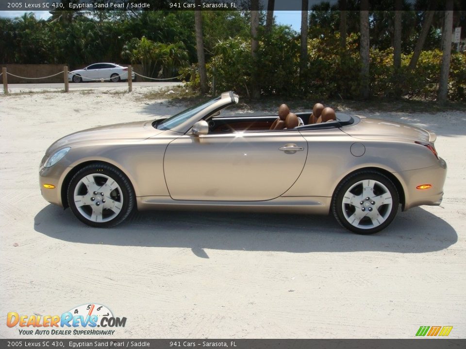 2005 Lexus SC 430 Egyptian Sand Pearl / Saddle Photo #4