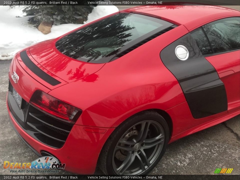 2012 Audi R8 5.2 FSI quattro Brilliant Red / Black Photo #13