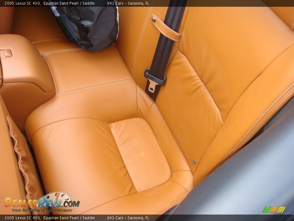 2005 Lexus SC 430 Egyptian Sand Pearl / Saddle Photo #15