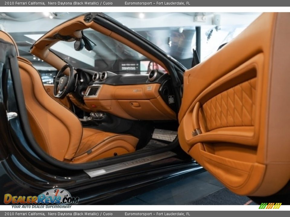 2010 Ferrari California Nero Daytona (Black Metallic) / Cuoio Photo #4