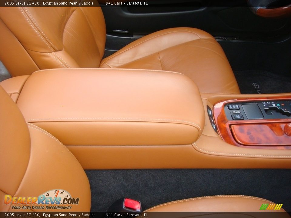 2005 Lexus SC 430 Egyptian Sand Pearl / Saddle Photo #22