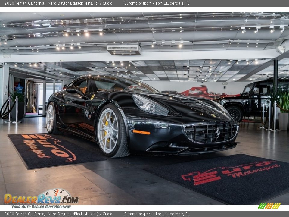 2010 Ferrari California Nero Daytona (Black Metallic) / Cuoio Photo #7