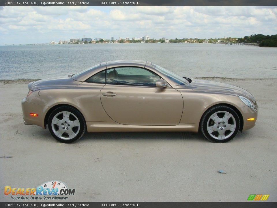 2005 Lexus SC 430 Egyptian Sand Pearl / Saddle Photo #26