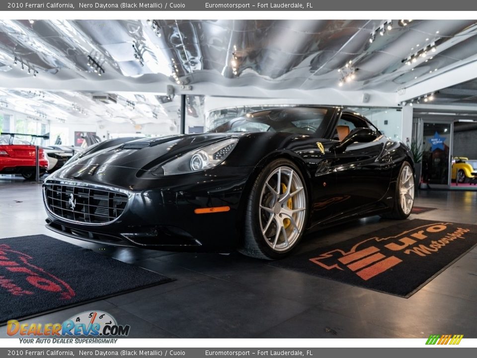 2010 Ferrari California Nero Daytona (Black Metallic) / Cuoio Photo #9