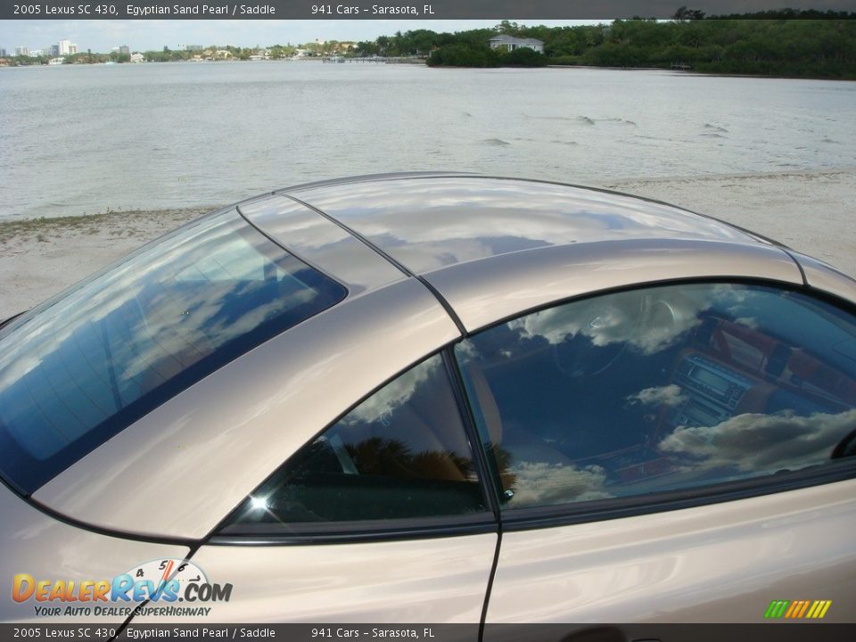 2005 Lexus SC 430 Egyptian Sand Pearl / Saddle Photo #27