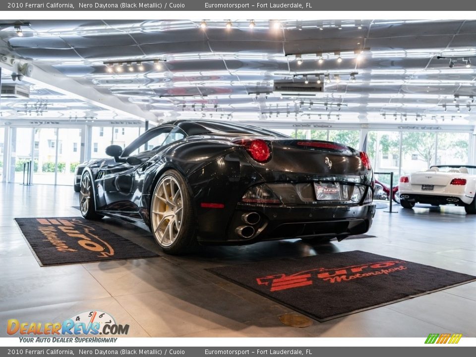 2010 Ferrari California Nero Daytona (Black Metallic) / Cuoio Photo #11