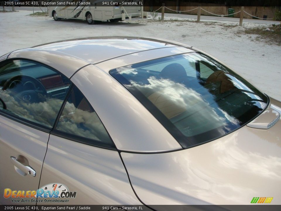 2005 Lexus SC 430 Egyptian Sand Pearl / Saddle Photo #29