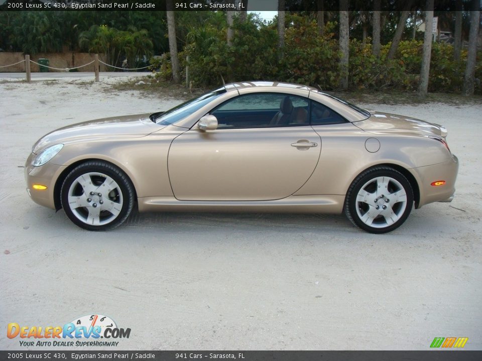 2005 Lexus SC 430 Egyptian Sand Pearl / Saddle Photo #30