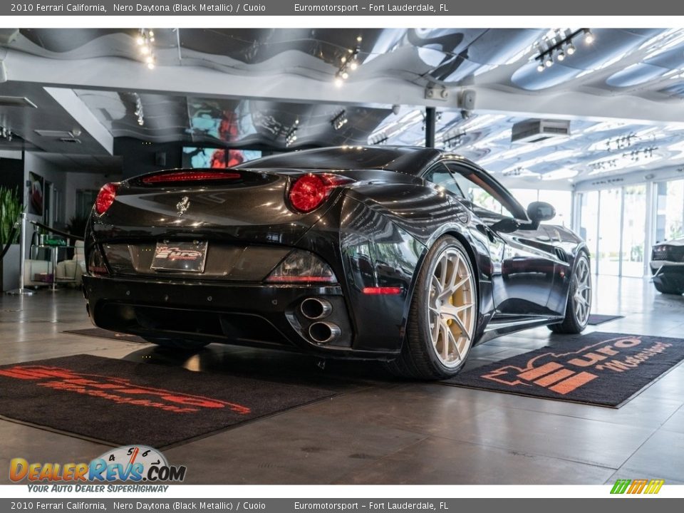 2010 Ferrari California Nero Daytona (Black Metallic) / Cuoio Photo #13