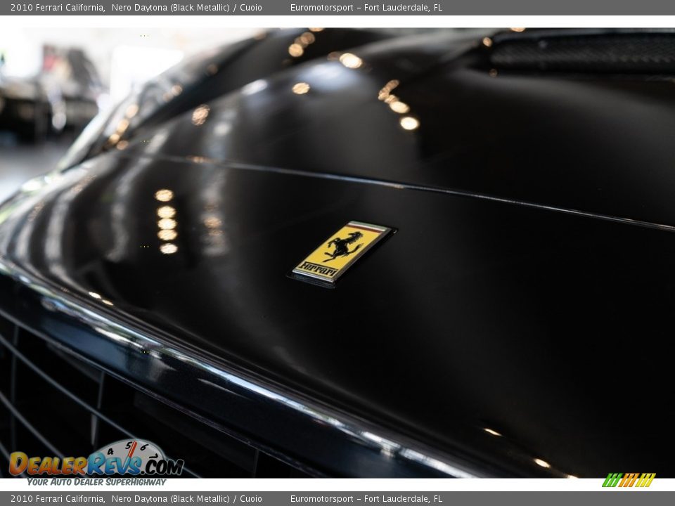2010 Ferrari California Nero Daytona (Black Metallic) / Cuoio Photo #15