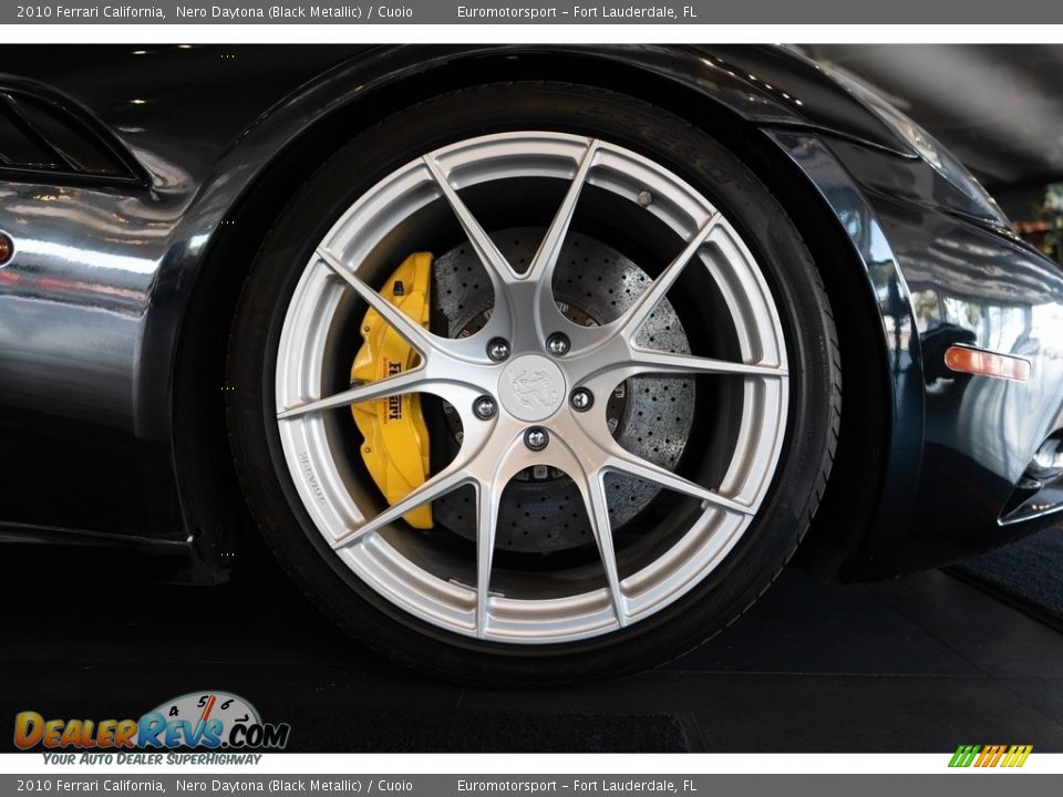 2010 Ferrari California Nero Daytona (Black Metallic) / Cuoio Photo #17